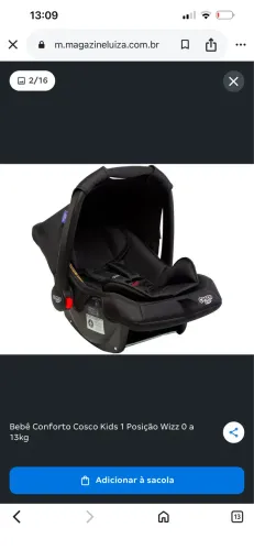 Bebê conforto/ cadeirinha marca Cosco