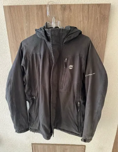 jaqueta blusa timberland waterproof original c/ capuz importada impermeável impecável