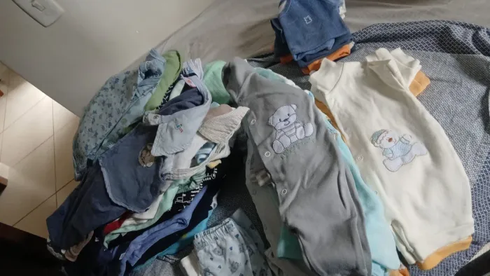 Lote roupa de bebê 0 a 3 meses