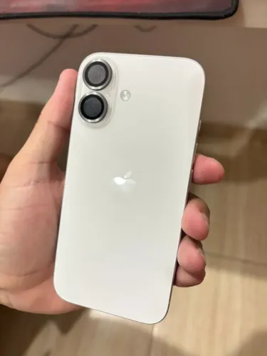 Iphone 16 Branco 256GB Impecável - Apenas 5 Meses de Uso - NOTA FISCAL