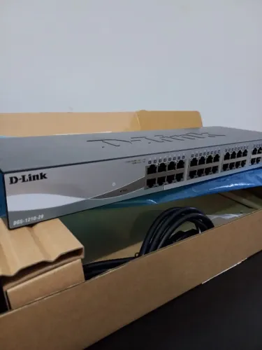 Switch D-Link DGS-1210-28 NOVO