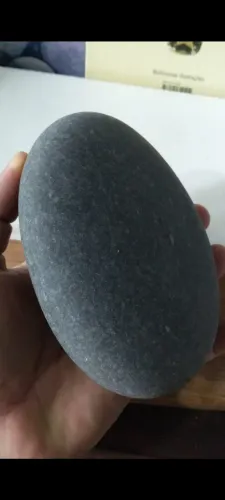 Arte em Seixo Preto natural decorativo