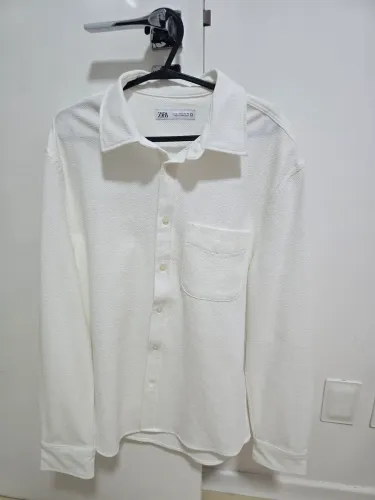Camisa social Zara branca nova!