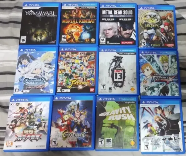 Lote jogos PSVITA