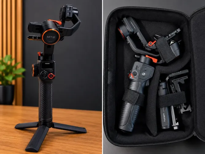 Gimbal Hohem MT2 - Seminovo, pouco uso