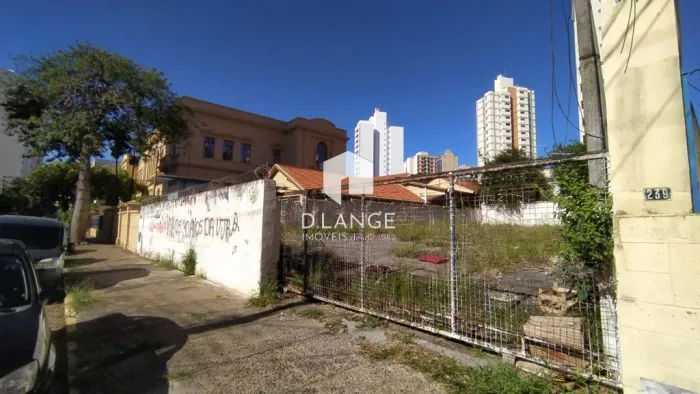 Terreno para venda e locação no bairro Centro de Campinas