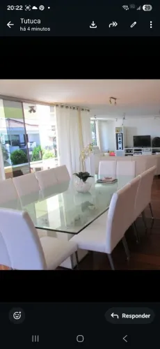 Mesa de jantar 12 cadeiras