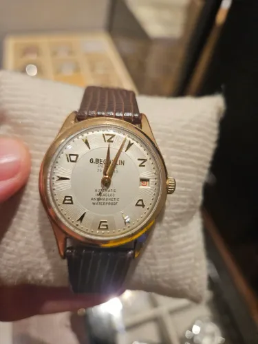 Relógio G. Beguelin Vintage Automático 25 Rubis Revisado