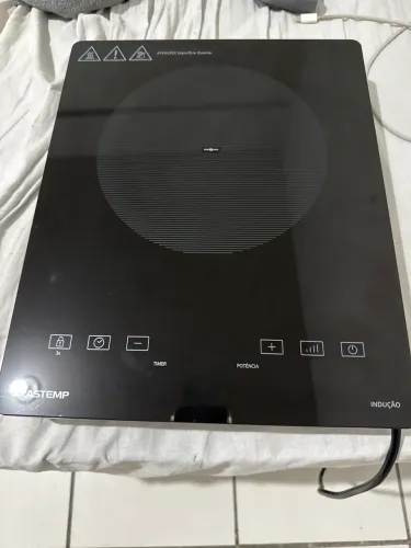 Fogão de indução Brastemp 