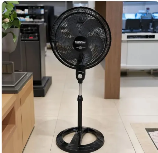 Ventilador Coluna 40cm Super Power Mondial 140W VSP-40C-NB 220V