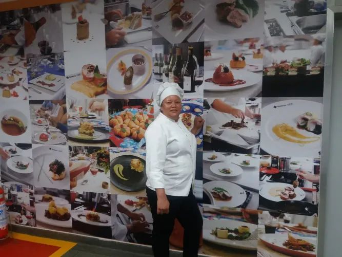 Cozinheira profissional