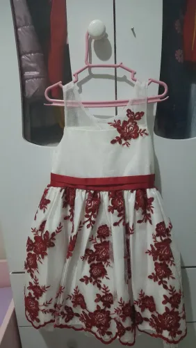 Vestido de festa tam 4t