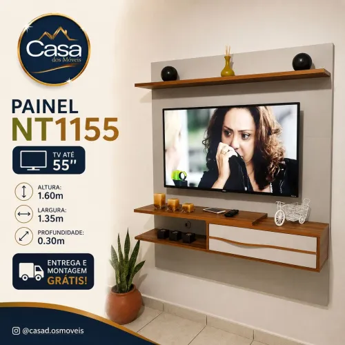 Painel NT1155 - Tv até 55 polegadas