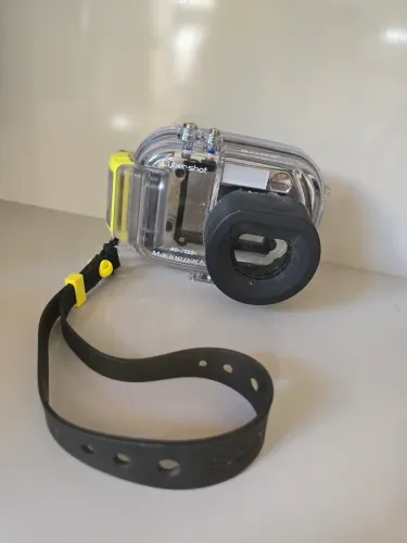 Caixa estanque para fotos mergulho