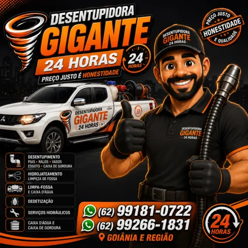 Desentupidora Gigante 24 horas