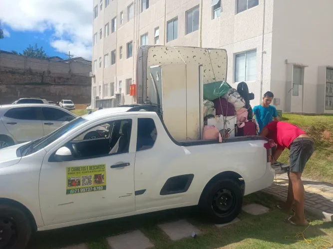 Retirada móveis inservíveis 