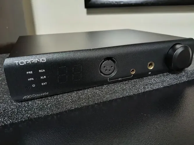 Topping A90 Discrete - Amplificador de fones e Preamp - A90D