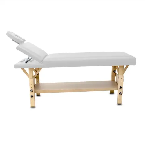 Maca Profissional Regulável + Mocho Branco - Nova na Caixa