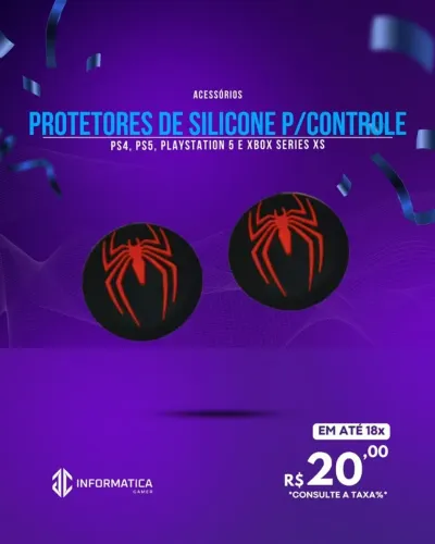  ACESSÓRIO PROTETORES DE SILICONE P/CONTROLE