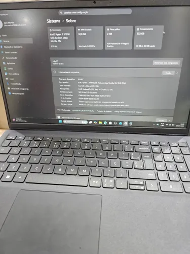 ? NOTEBOOK DELL INSPIRON 15 3515 (UPGRADE MÁXIMO) - SUPER POTENTE!