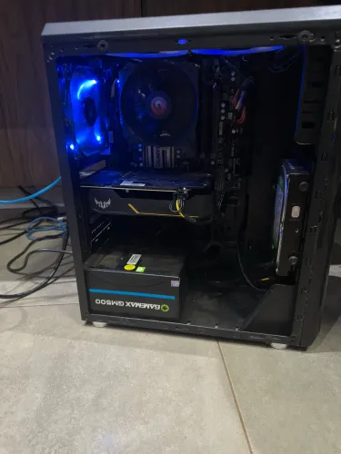 Pc gamer gtx 1060 fonte 500w 1tb hd Ssd 128gb ddr 3 16gb (2x8) processador AMD FX-8