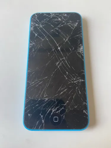 iPhone 5C azul para peças - não funciona 