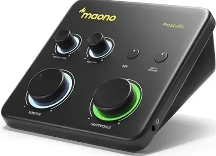 Interface de áudio Maono lite
