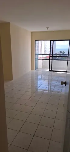 Apartamento vista para o mar e com área lazer completa