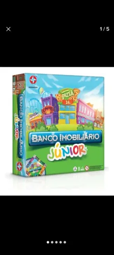 Jogo banco imobiliário Junior 