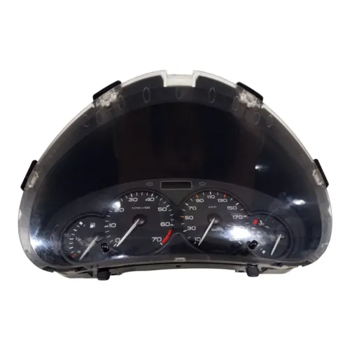 Painel Instrumento Velocímetro Peugeot 206 2000 A 2010 Preto Preto