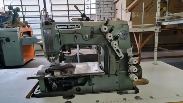  Máquina Ponto Corrente 3 agulhas 5/8 PTF (lona) - KANSAY SPECIAL - GF Máquinas