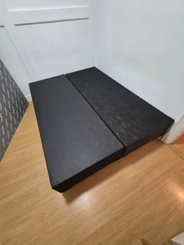 Cama Box Casal Bipartido