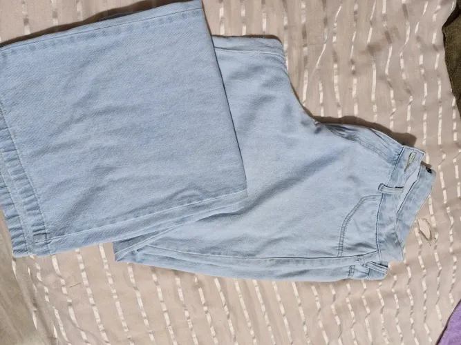 Calça jeans wide leg