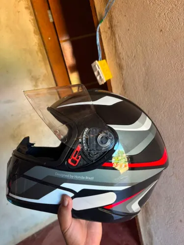 Capacete novo Honda número 58 Pix 250