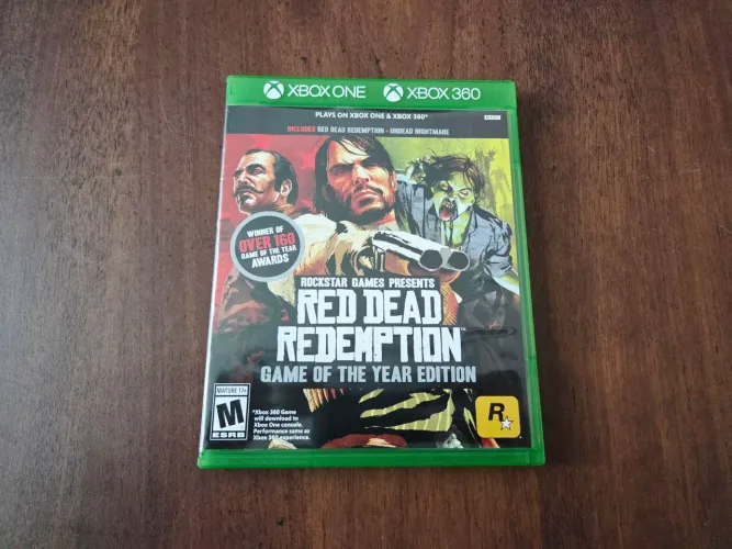 Jogo Red Dead Redemption + Undead Nightmare - Edição Game Of The Year  Xbox One ou 360