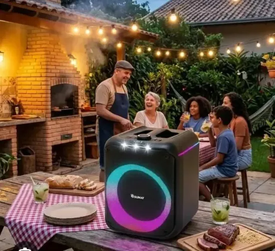Caixa de Som Black Box 400W por 450