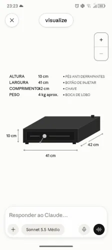 Gaveta de dinheiro