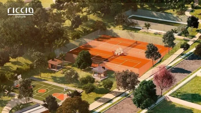 Terreno à venda no Recanto da Baronesa em SJC com 1.105,42 m2 de terreno Quadra F - Esquin