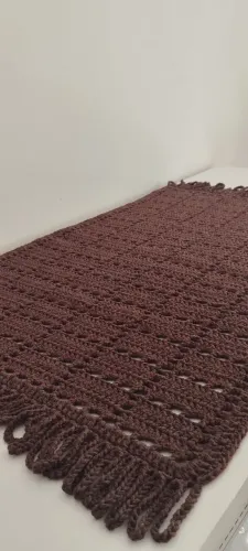 Tapete de crochê