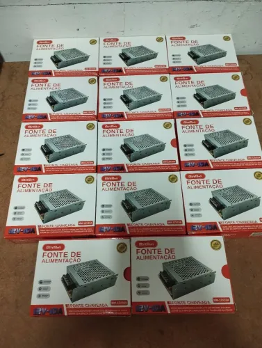 14 fonte chaveada 12V 10A novas