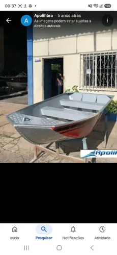 BARCO APOLIFIBRA DE ALUMÍNIO