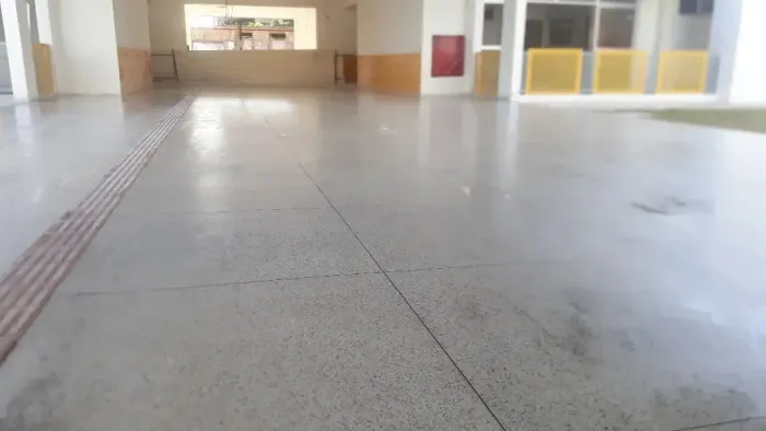 Aplicação piso em Granilite/granitina/fulget