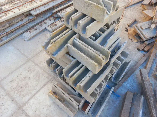 Canaleta de concreto