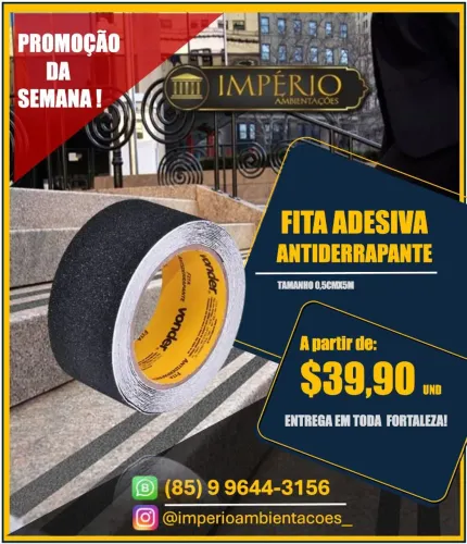 Fitas antiderrapante!
