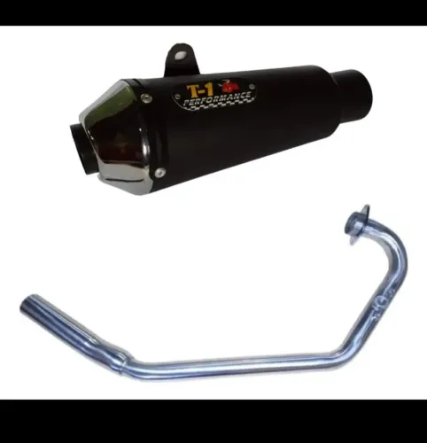 Escape Esportivo Toro T-1 + dbkiler com curva em inox para fz 25