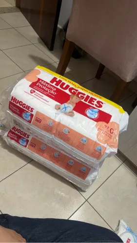 Huggies Máxima Proteção G 92 unidades