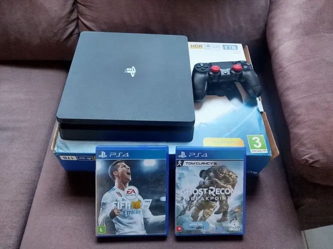 PlayStation 4 Slim 1 TB - Excelente Estado