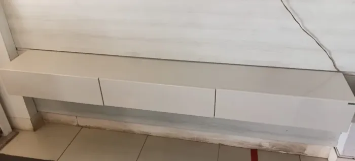 aparador suspenso 3 gavetas laca! na caixa!