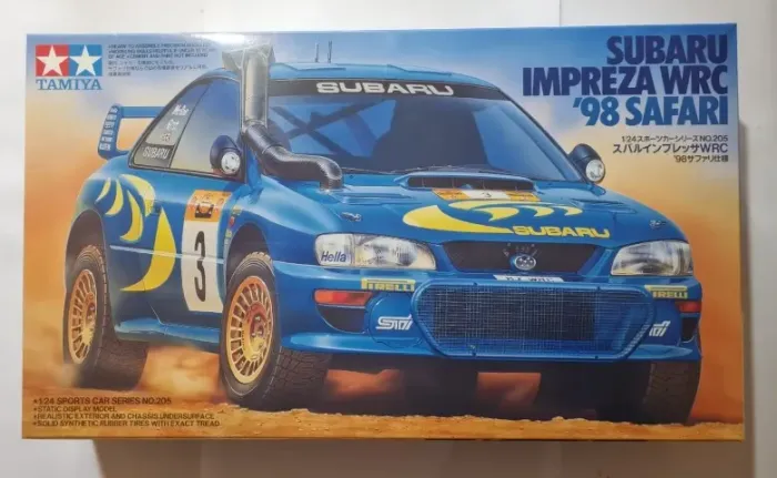 Kit Tamiya Subaru Impreza WRC 98 Safari Rally 1/24 - Item 24205