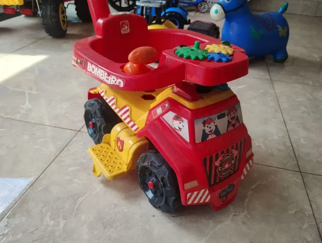 Motoca Bombeiro